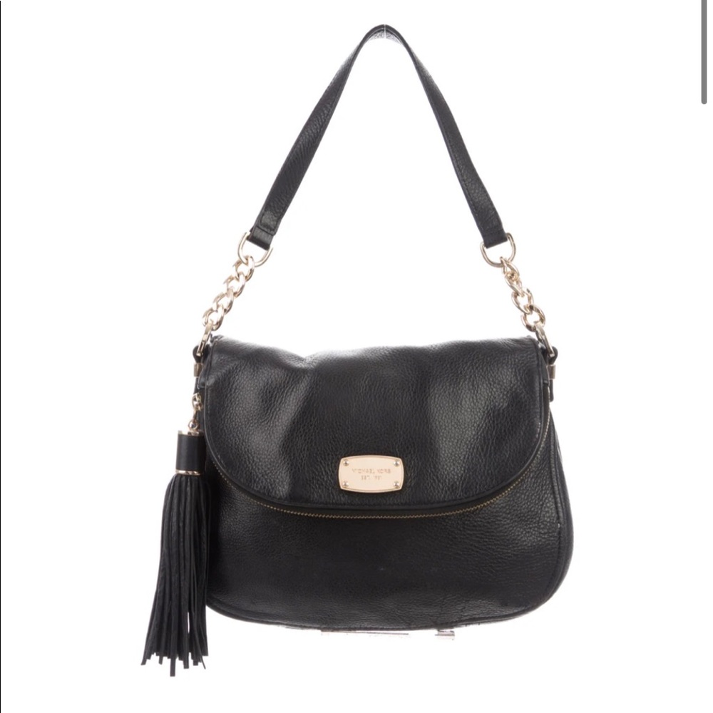 Michael Michael Kors Crossbody Bag Black Leather